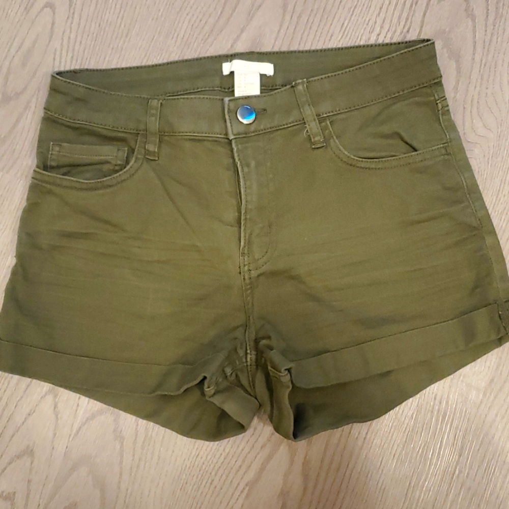 High rise H&M shorts